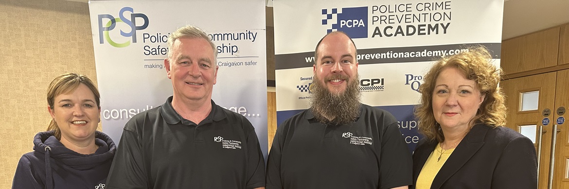Crime prevention qualification strengthens PCSP team’s credentials