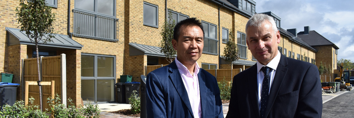 Homes for ex-Service heroes and their families at an ‘island of tranquillity’ within Greater London receive a Secured by Design Gold Award