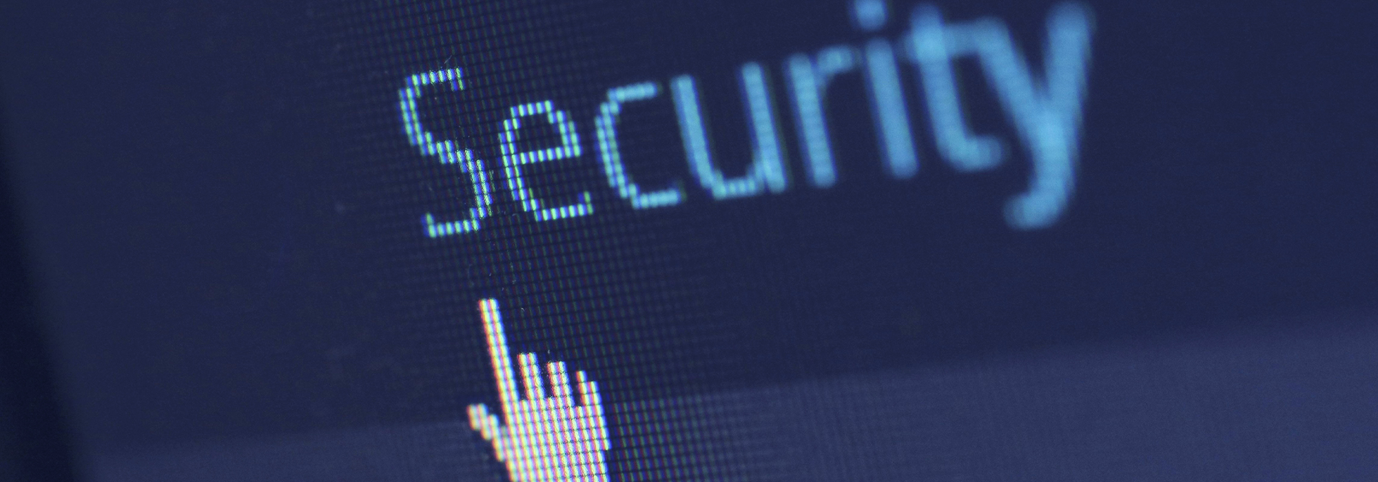 Security - digital close-up