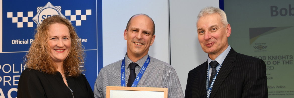 Designing Out Crime Officer receives award for significant contributions to crime prevention