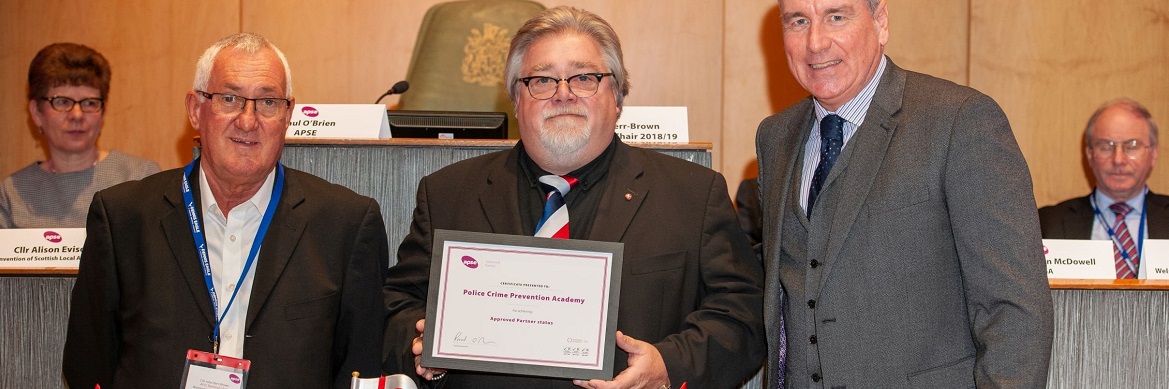 Police Crime Prevention Academy welcomed as new APSE Approved Partners
