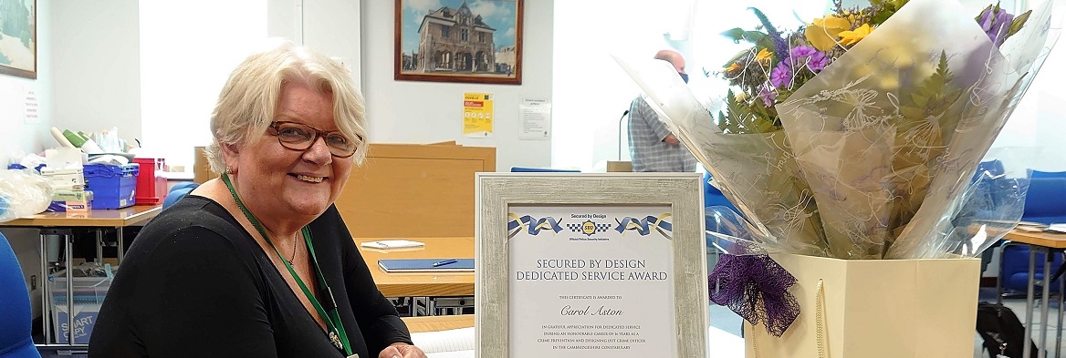 Cambridgeshire DOCO receives SBD Award