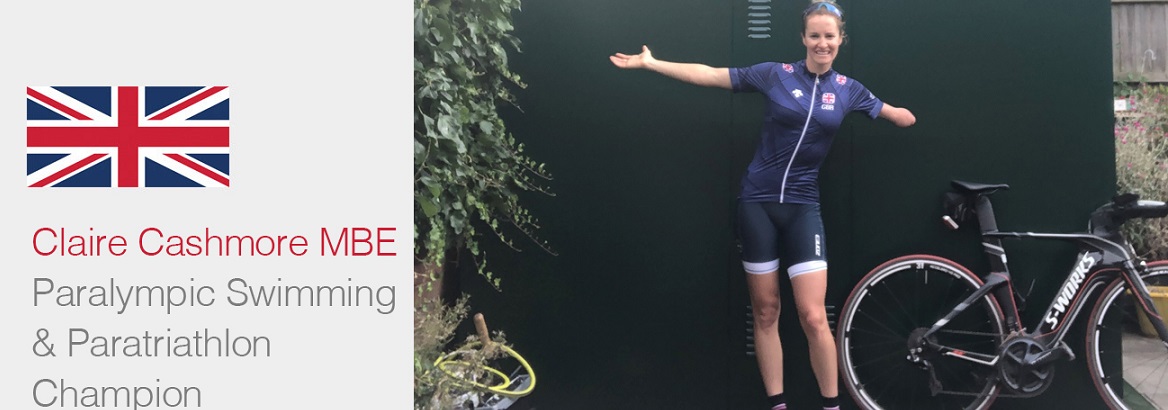 Claire Cashmore secures her bike in an SBD Asgard Bike Shed