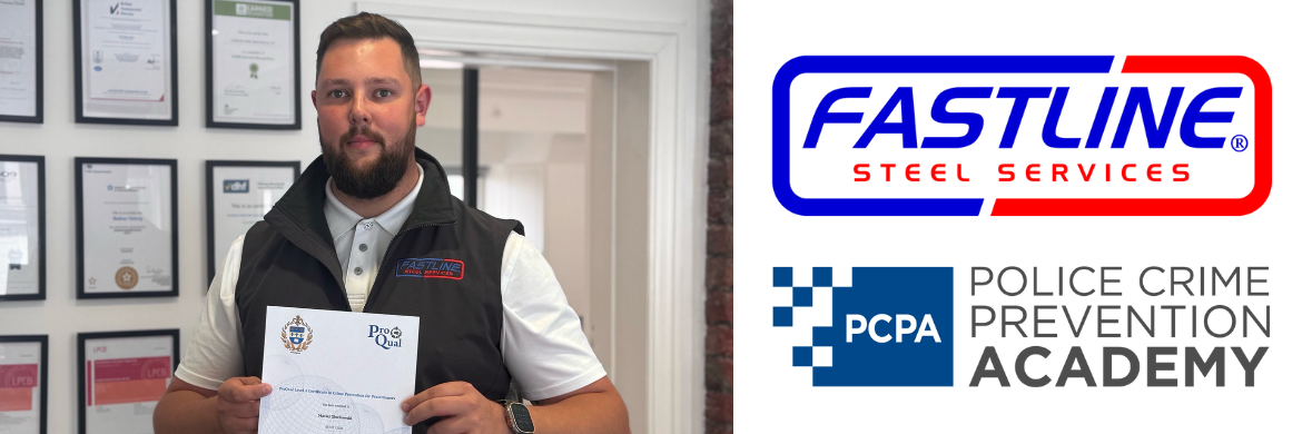 Fastline Group’s Maj Gluchowski Achieves Crime Prevention Accreditation