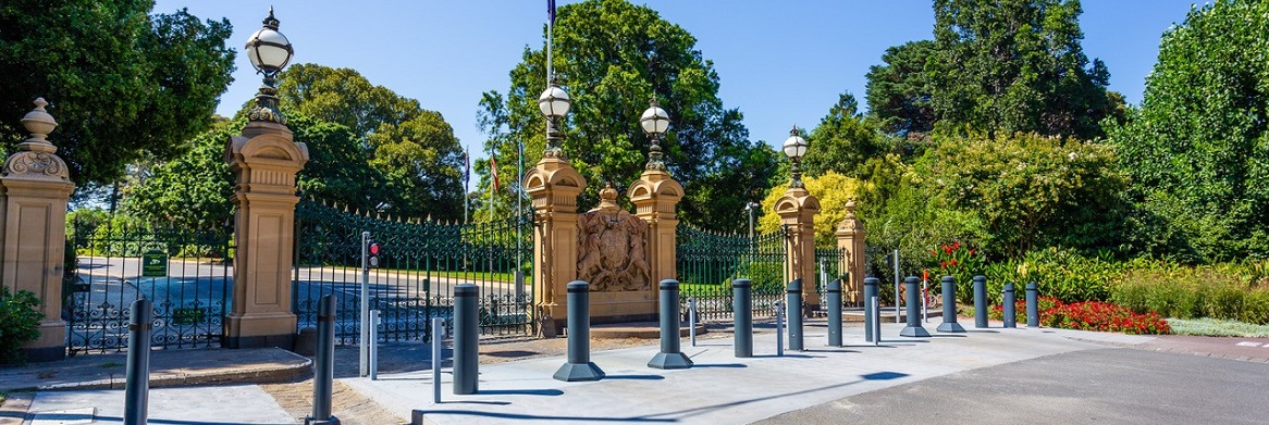 Heald bollards secure Government facility in Australia
