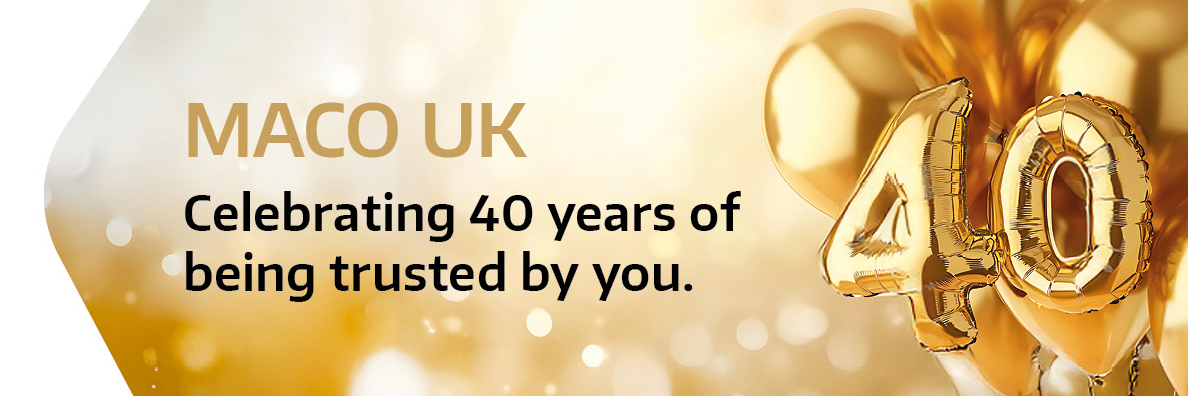 MACO UK Celebrates 40 Years of Partnership, Innovation and Growth