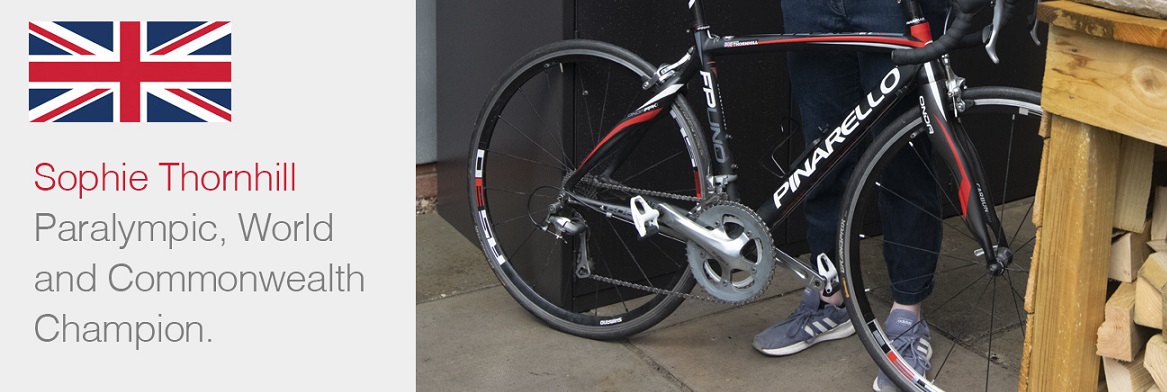 Double World and double Commonwealth champion secures her bikes