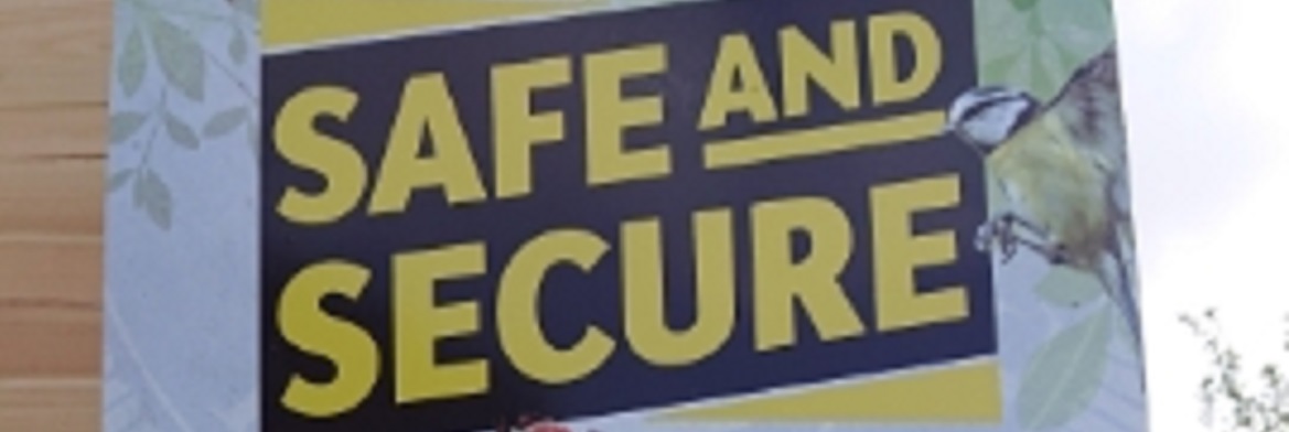 Police & private security industry collaborate as ‘Safe & Secure’ crime prevention garden proves a hit at prestigious show