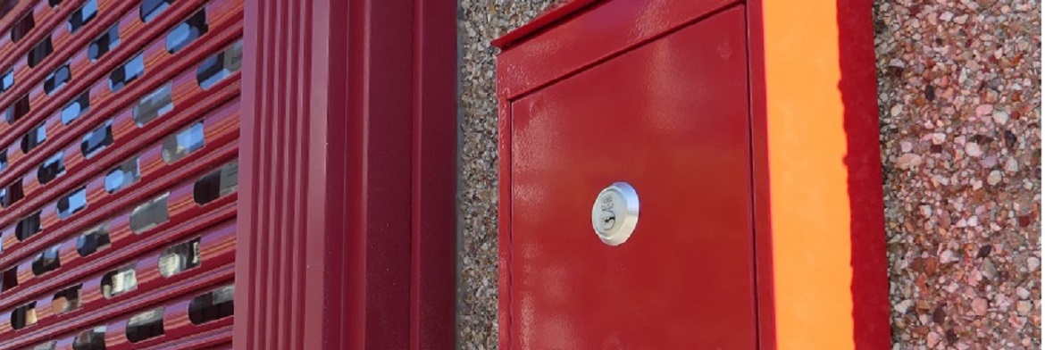 The Safety Letterbox Company fit new mailbox to MP’s office