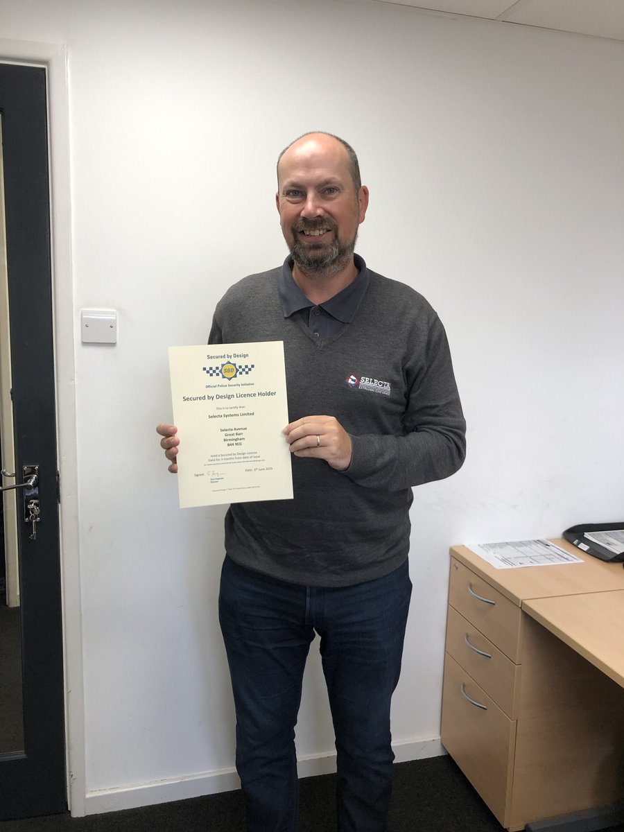 Selecta Systems certificate presentation