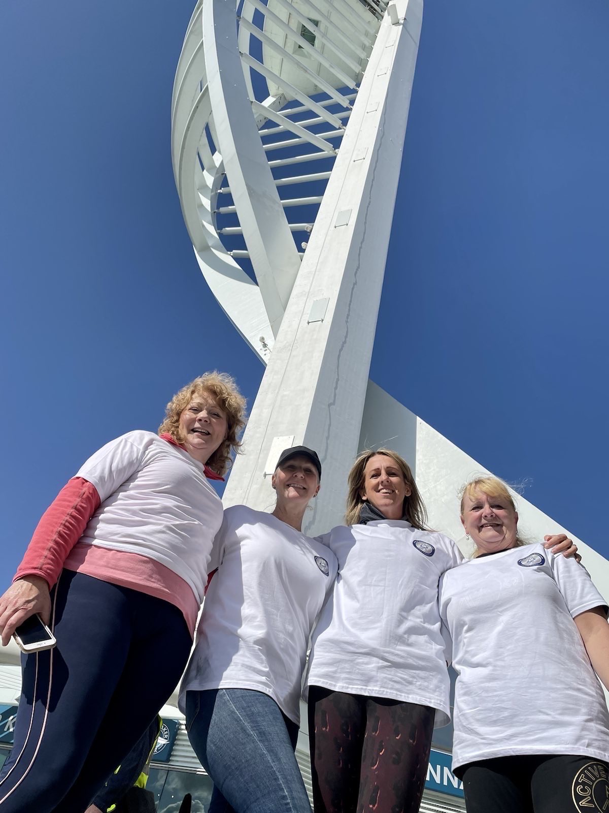 The Ladies of Police CPI Abseil for COPS