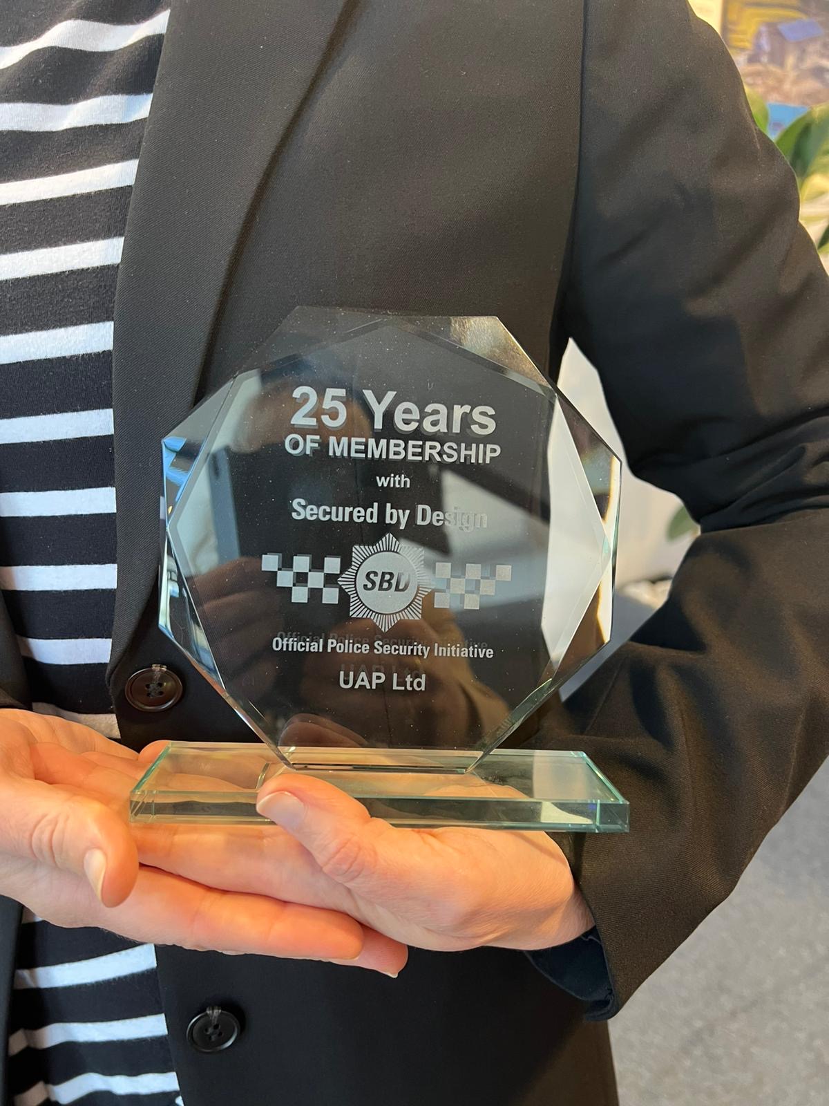 UAP Celebrates 25 Years with Secured by Design