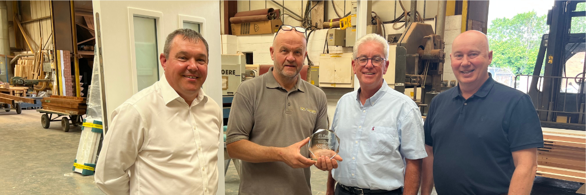 Unity Doors & JCK Joinery Celebrate 25 Years as Secured by Design Members
