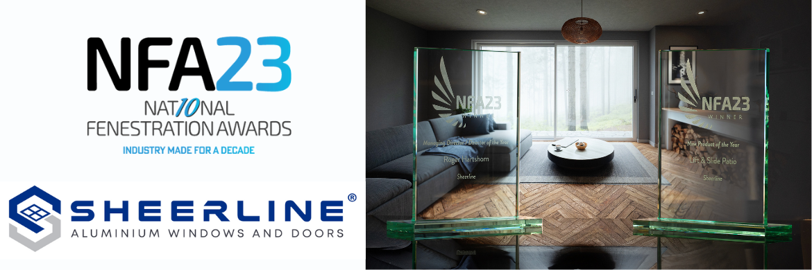 Sheerline Receives Coveted National Fenestration Awards for People and Products