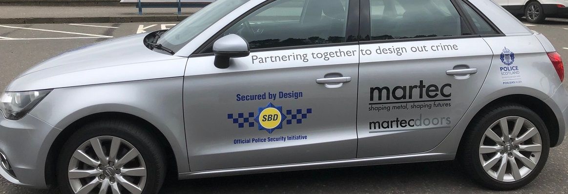 Martec Engineering sponsor vehicle for Police Scotland