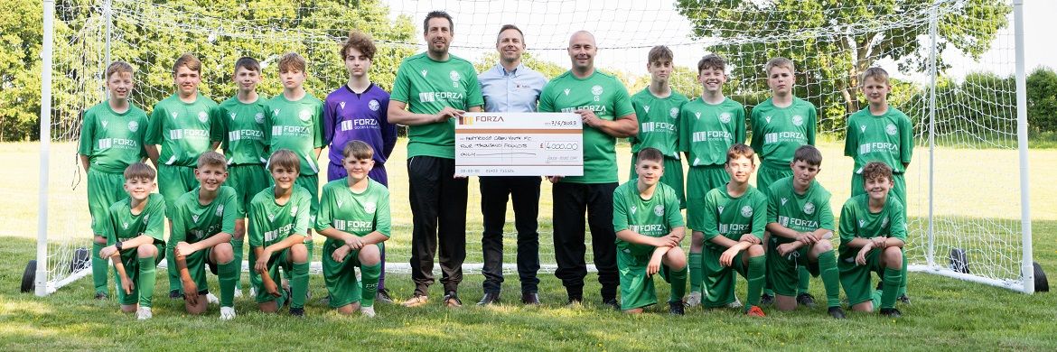 Forza Doors support local community with sponsorship deal