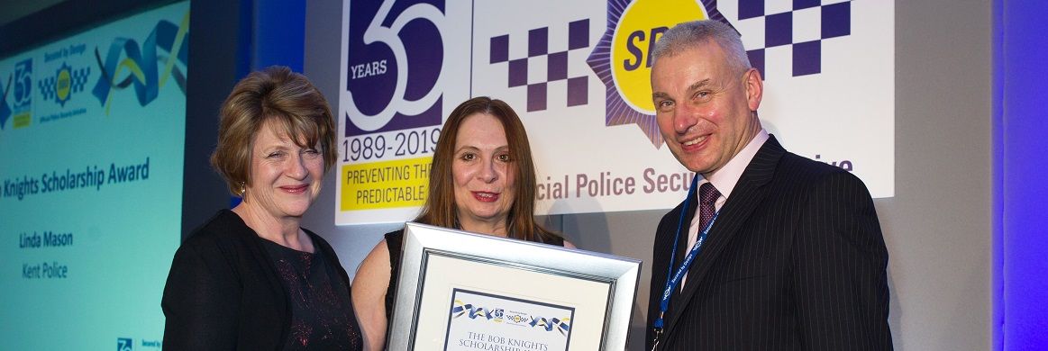 National Scholarship award for ‘astounded, astonished and absolutely delighted’ Kent Police Designing Out Crime Officer