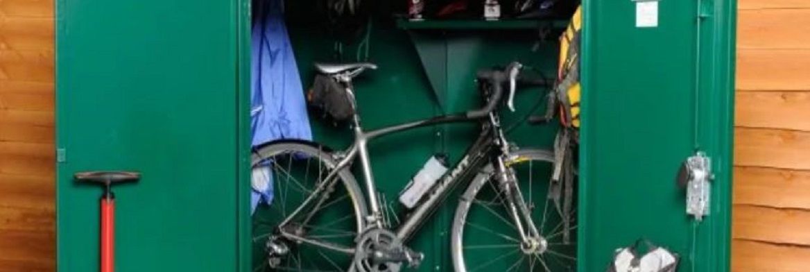 SBD approved Asgard Bike Shed foils attempted bike theft