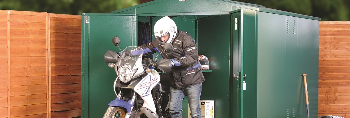 Asgard SBD accredited motorcycle shed gets seal of approval from top magazine