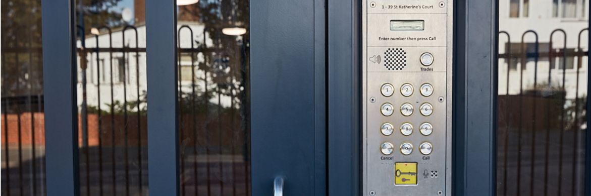 KMS fob entry communal door system helps provide ‘safe independent living’ for residents