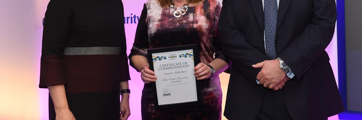 Police Crime Prevention Academy’s Amanda Mulholland commended